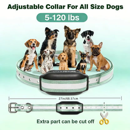 Dog Shock Collar for 2 Dogs, 3300Ft Training Collar with Remote, 3 Modes: Beep, Shock, Rechargeable, Adjustable, for Medium Large Dogs (20-150Lbs), Rechargeable Collars